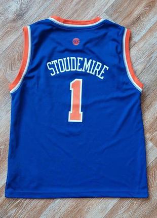 Баскетбольна майка джерсі adidas new york knicks amare stoudemire5 фото