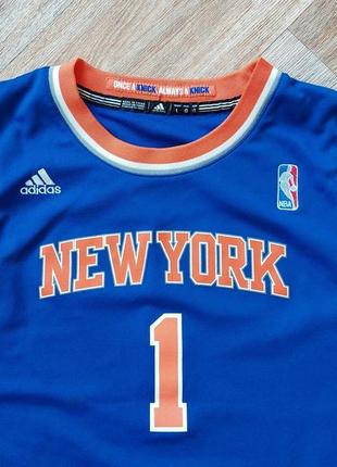 Баскетбольна майка джерсі adidas new york knicks amare stoudemire3 фото