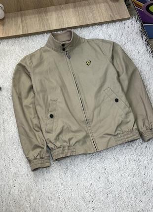 Оригинальная мужская куртка бомбер харик lyle & scott