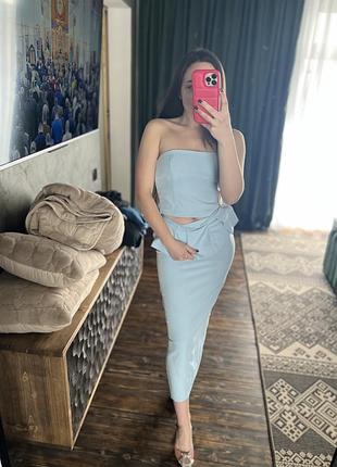 Сукня силуетна , корсет