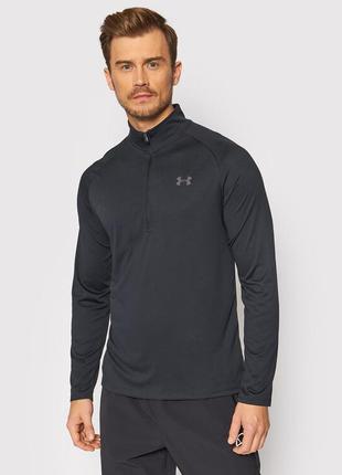 Кофта (лонгслив) under armour tech 1/2 zip loose fit