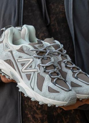 Женские кроссовки new balance 610 grey brown 38-39-40-41