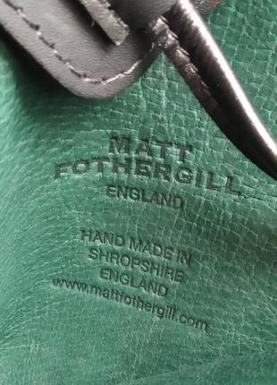 Сумка паб-сумка кросс-боди matt fothergill hand madein england5 фото