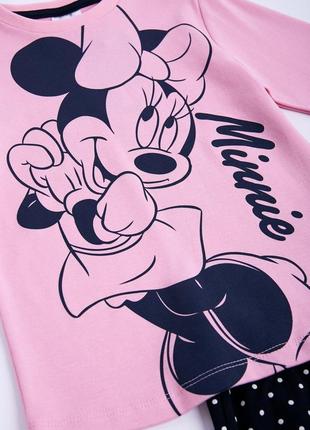 Спортивний костюм minnie mouse disney 98 см (3 роки) mn18489 рожево-синій 86911099311772 фото