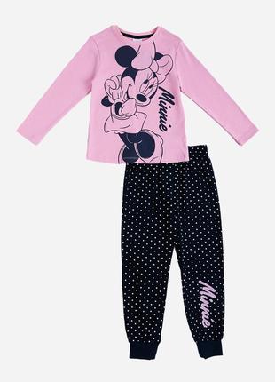 Спортивный костюм minnie mouse disney 98 см (3 года) mn18489 розово-синий 86911099311771 фото