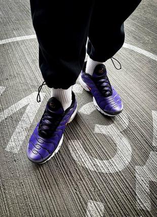 Мужские кроссовки nike air max plus "voltage purple7 фото