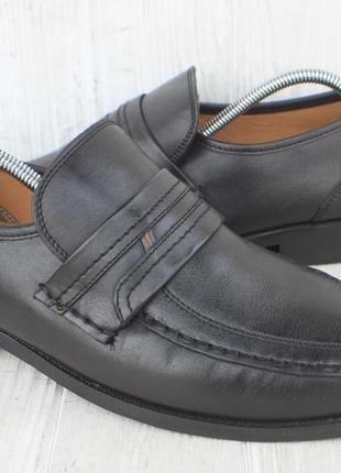 Туфли лоферы clarks кожа англия 44р мокасины