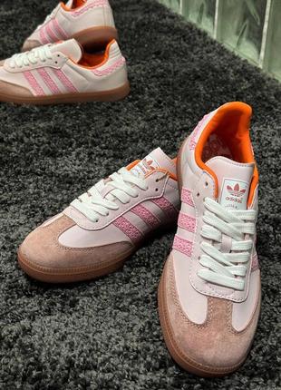 Adidas samba pink кросівки, кроссовки6 фото