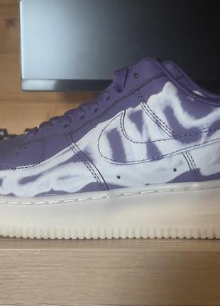 Nike air force 1 low purple skeleton