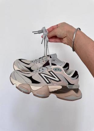 Жіночі кросівки new balance 9060 timberwolf нью беланс