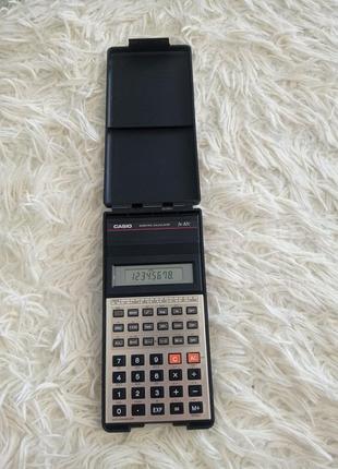 Винтажный инженерный калькулятор casio fx-82c (japan)