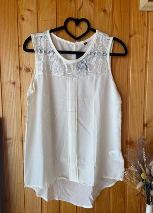 Летняя блуза, новая, полиэстер..