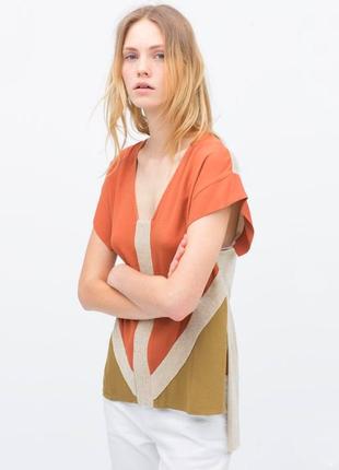 Футболка туніка оверсайз zara /2366/