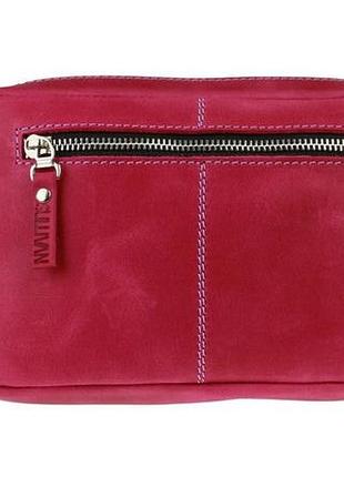 Сумка бананка на пояс 106-4(26) фуксія