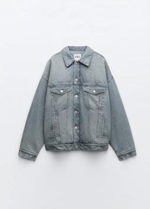 Джинсова куртка zara