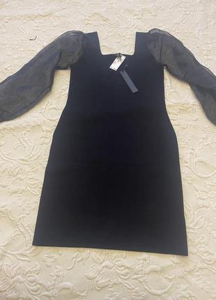Черное маленькое платье м4 фото