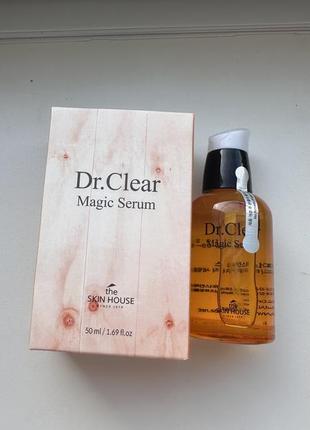 Сироватка для проблемної шкіри проти запалень the skin house dr. clear magic serum