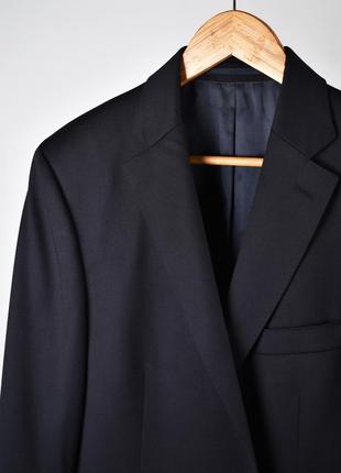 Eduard dressler мужской шерстяной костюм темно синий размер m l3 фото