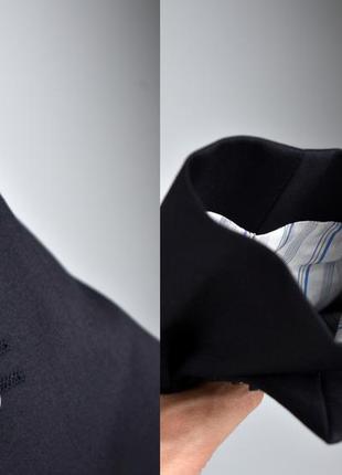 Eduard dressler мужской шерстяной костюм темно синий размер m l8 фото