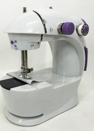 Швейная машинка 4в1 портативная digital fhsm-201, швейная машинка пластик, детская qp-480 швейная машинка5 фото