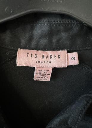 Плотное хлопковое платье (без пояса) ted baker4 фото