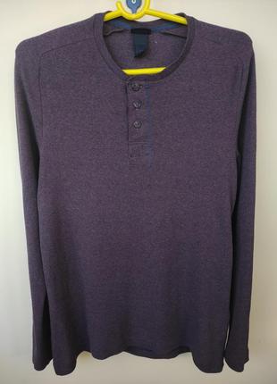 Лонгслив в рубчик,футболка с длинным рукавом