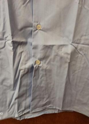 Испания рубашка с коротким рукавом стиль милитари размер по воротнику 42 , пог 58 см***6 фото
