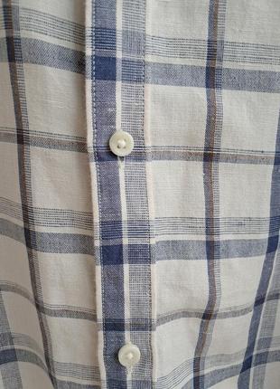 Рубашка лен marks &amp;spenser 2xl4 фото