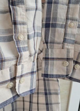 Рубашка лен marks &amp;spenser 2xl5 фото