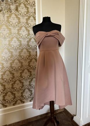 Интересное платье цвета чайной розы от asos2 фото