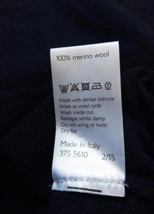 Джемпер мужской 💯 вовна pure merino wool4 фото