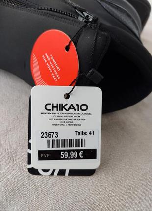 Спортивные ботинки кроссовки 40-41 размер 26 см обувь неопрен испания бренд chika10 ортопедическая стелька memory foam5 фото