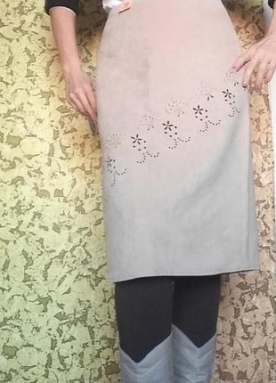 Юбка жіноча 44 - 46 розмір міді юбка женская миди new look1 фото