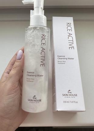 Мінцелярна вода rice active essence cleansing water