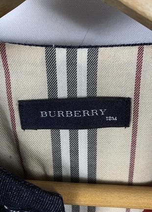 Детский пиджак burberry7 фото