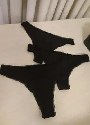 Стрінги h&m 3шт.