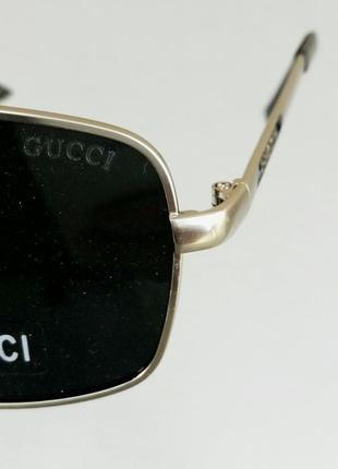 Gucci очки мужские солнцезащитные линзы черные поляризированые10 фото