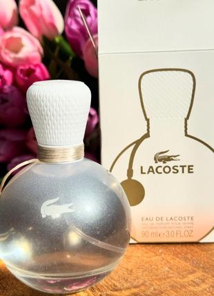 Парфюмовая вода для женщин lacoste eau de lacoste pour femme (лакост эу де лакост пурпур фемме)