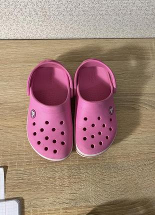 Детские кроксы crocs crockband3 фото