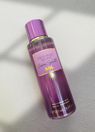 Спрей мист love spell sol victoria’s secret