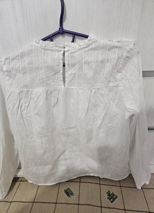 Блуза белая gemo3 фото
