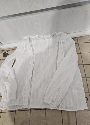 Блуза белая gemo9 фото