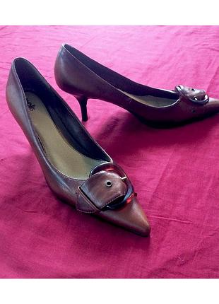 Туфлі жіночі (туфли женские). wallis. натуральна шкіра.