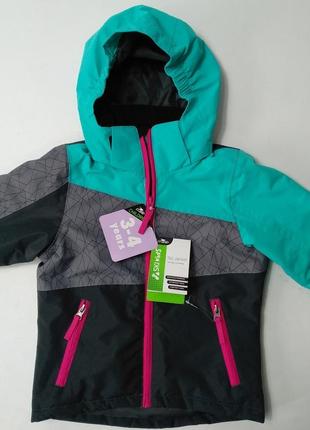 Лыжная курточка для девочки от crane children 3-4 года