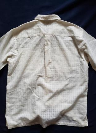 Рубашка белая туристическая patagonia m.4 фото