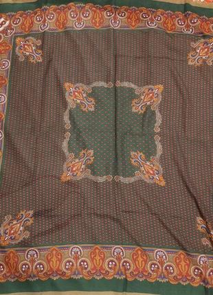 Объемный платок в этно стиле4 фото