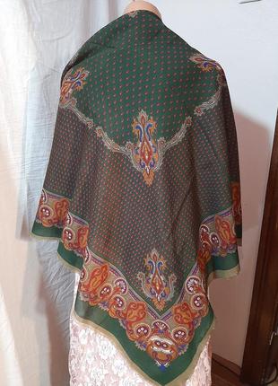 Объемный платок в этно стиле1 фото