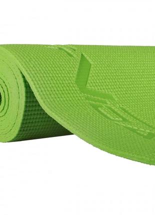 Коврик спортивный sportvida pvc 0.4 см мм для йоги и фитнеса sv-hk0050 green3 фото