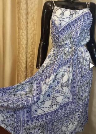 Платье сарафан с поясом плиссированный2 фото