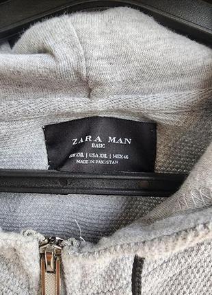 Кофта на замку - zara man2 фото